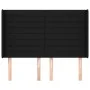 Headboard with black fabric ears 147x16x118/128 cm by vidaXL, Headboards and footboards - Ref: Foro24-3119720, Price: 131,74 ...
