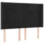 Cabecero con orejas de terciopelo negro 147x16x118/128 cm de vidaXL, Cabeceros y pies de cama - Ref: Foro24-3119770, Precio: ...