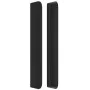 Headboard with black synthetic leather ears 163x16x118/128 cm by vidaXL, Headboards and footboards - Ref: Foro24-3119676, Pri...