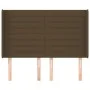 Headboard with light gray fabric ears 147x16x118/128 cm by vidaXL, Headboards and footboards - Ref: Foro24-3119721, Price: 12...