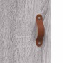 Armarios de pared 2 uds madera de ingeniería gris Sonoma