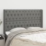 Kopfteil mit dunkelgrauen Stoffohren 163x16x118/128 cm von vidaXL, Kopf- und Fußteile - Ref: Foro24-3119923, Preis: 147,45 €,...