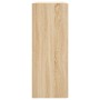 Armarios de pared 2 uds madera de ingeniería roble Sonoma