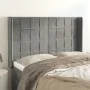 Kopfteil mit hellgrauen Samtohren 147x16x118/128 cm von vidaXL, Kopf- und Fußteile - Ref: Foro24-3119628, Preis: 122,44 €, Ra...