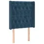 Kopfteil mit dunkelblauen Samtohren 83x16x118/128 cm von vidaXL, Kopf- und Fußteile - Ref: Foro24-3119950, Preis: 85,93 €, Ra...