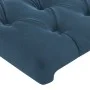 Kopfteil mit dunkelblauen Samtohren 83x16x118/128 cm von vidaXL, Kopf- und Fußteile - Ref: Foro24-3119950, Preis: 85,93 €, Ra...