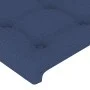 Headboard with blue fabric ears 93x16x118/128 cm by vidaXL, Headboards and footboards - Ref: Foro24-3120002, Price: 74,91 €, ...
