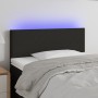 Kopfteil aus schwarzem Stoff mit LED 90x5x78/88 cm von vidaXL, Kopf- und Fußteile - Ref: Foro24-3121316, Preis: 42,16 €, Raba...