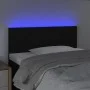 Black fabric headboard with LED 90x5x78/88 cm by vidaXL, Headboards and footboards - Ref: Foro24-3121316, Price: 45,31 €, Dis...