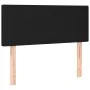 Black fabric headboard with LED 90x5x78/88 cm by vidaXL, Headboards and footboards - Ref: Foro24-3121316, Price: 45,31 €, Dis...