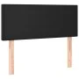 Headboard with LED lights black synthetic leather 80x5x78/88 cm by vidaXL, Headboards and footboards - Ref: Foro24-3121404, P...