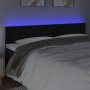 Cabecero con LED de terciopelo negro 180x5x78/88 cm de vidaXL, Cabeceros y pies de cama - Ref: Foro24-3121394, Precio: 62,65 ...