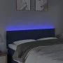 Cream fabric headboard with LED 144x5x78/88 cm by vidaXL, Headboards and footboards - Ref: Foro24-3121335, Price: 63,83 €, Di...