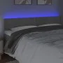 Light gray velvet headboard with LED 160x5x78/88 cm by vidaXL, Headboards and footboards - Ref: Foro24-3121386, Price: 57,96 ...