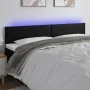 Kopfteil mit LED aus schwarzem Kunstleder 180x5x78/88 cm von vidaXL, Kopf- und Fußteile - Ref: Foro24-3121434, Preis: 61,60 €...
