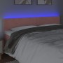 Rosa Samtkopfteil mit LED 200x5x78/88 cm von vidaXL, Kopf- und Fußteile - Ref: Foro24-3121403, Preis: 61,95 €, Rabatt: %