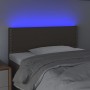 Taupegraues Stoffkopfteil mit LED 90x5x78/88 cm von vidaXL, Kopf- und Fußteile - Ref: Foro24-3121458, Preis: 45,47 €, Rabatt: %