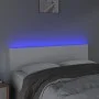 Kopfteil mit LED, weißem Kunstleder, 144 x 5 x 78/88 cm von vidaXL, Kopf- und Fußteile - Ref: Foro24-3121423, Preis: 86,66 €,...