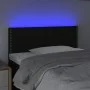 Cabecero con LED de tela negro 80x5x78/88 cm de vidaXL, Cabeceros y pies de cama - Ref: Foro24-3121448, Precio: 37,79 €, Desc...