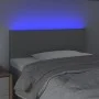 Headboard with LED lights in light gray fabric 80x5x78/88 cm by vidaXL, Headboards and footboards - Ref: Foro24-3121446, Pric...