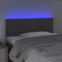 Kopfteil aus dunkelgrauem Stoff mit LED 100x5x78/88 cm von vidaXL, Kopf- und Fußteile - Ref: Foro24-3121323, Preis: 45,04 €, ...