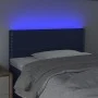 LED-Kopfteil aus blauem Stoff, 100 x 5 x 78/88 cm von vidaXL, Kopf- und Fußteile - Ref: Foro24-3121468, Preis: 40,29 €, Rabat...