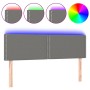 Kopfteil aus dunkelgrauem Stoff mit LED 144x5x78/88 cm von vidaXL, Kopf- und Fußteile - Ref: Foro24-3121471, Preis: 51,64 €, ...