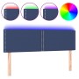 LED-Kopfteil aus blauem Stoff, 144 x 5 x 78/88 cm von vidaXL, Kopf- und Fußteile - Ref: Foro24-3121476, Preis: 51,23 €, Rabat...