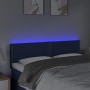 LED-Kopfteil aus blauem Stoff, 144 x 5 x 78/88 cm von vidaXL, Kopf- und Fußteile - Ref: Foro24-3121476, Preis: 51,23 €, Rabat...