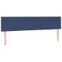 Blue fabric headboard with LED 180x5x78/88 cm by vidaXL, Headboards and footboards - Ref: Foro24-3121352, Price: 61,33 €, Dis...