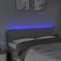 Light gray fabric headboard with LED 144x5x78/88 cm by vidaXL, Headboards and footboards - Ref: Foro24-3121470, Price: 50,99 ...