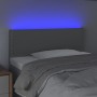 Kopfteil aus hellgrauem Stoff mit LED 100x5x78/88 cm von vidaXL, Kopf- und Fußteile - Ref: Foro24-3121462, Preis: 38,67 €, Ra...