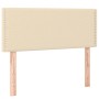 Kopfteil aus cremefarbenem Stoff mit LED 100x5x78/88 cm von vidaXL, Kopf- und Fußteile - Ref: Foro24-3121467, Preis: 39,23 €,...