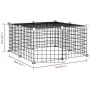 Jaula para mascotas de 12 paneles puerta acero negro 35x35cm de vidaXL, Jaulas y habitáculos para animales pequeños - Ref: Fo...