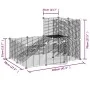 Pet cage with 20 panels black steel door 35x35 cm by vidaXL, Cages and habitats for small animals - Ref: Foro24-3114061, Pric...