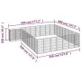 Dog cage 34 panels black powder coated steel 50x100 cm by vidaXL, Dog kennels and fences - Ref: Foro24-3115954, Price: 553,16...