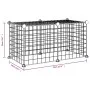 Pet cage with 8 panels black steel 35x35cm by vidaXL, Cages and habitats for small animals - Ref: Foro24-3114049, Price: 31,9...