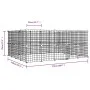 Pet cage with 36 panels, black steel door, 35x35 cm. by vidaXL, Cages and habitats for small animals - Ref: Foro24-3114039, P...