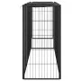 Dog cage 10 panels black powder coated steel 50x100cm by vidaXL, Dog kennels and fences - Ref: Foro24-3115948, Price: 153,84 ...