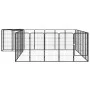 Hundekäfig 26 Paneele Stahl pulverbeschichtet schwarz 50x100 cm von vidaXL, Hundehütten und Zäune - Ref: Foro24-3115952, Prei...