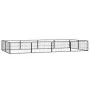 Jaula perros 12 paneles acero recubierto polvo negro 100x50 cm by vidaXL, Dog kennels and fences - Ref: Foro24-3115968, Price...