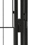 Hundekäfig 12 Paneele aus pulverbeschichtetem schwarzem Stahl 100x50 cm von vidaXL, Hundehütten und Zäune - Ref: Foro24-31159...