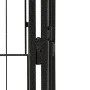 Jaula perros 12 paneles acero recubierto polvo negro 100x50 cm by vidaXL, Dog kennels and fences - Ref: Foro24-3115968, Price...