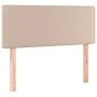 Cabecero con LED cuero sintético color capuchino 90x5x78/88 cm de vidaXL, Cabeceros y pies de cama - Ref: Foro24-3121555, Pre...