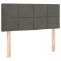 Dunkelgraues Samtkopfteil mit LED 100x5x78/88 cm von vidaXL, Kopf- und Fußteile - Ref: Foro24-3121655, Preis: 47,64 €, Rabatt: %