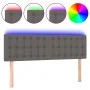 Headboard with LED black synthetic leather 144x5x78/88 cm by vidaXL, Headboards and footboards - Ref: Foro24-3121706, Price: ...