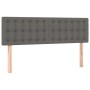 Headboard with LED black synthetic leather 144x5x78/88 cm by vidaXL, Headboards and footboards - Ref: Foro24-3121706, Price: ...
