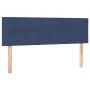 Blue fabric LED headboard 144x5x78/88 cm by vidaXL, Headboards and footboards - Ref: Foro24-3121616, Price: 57,75 €, Discount: %