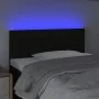 Kopfteil aus schwarzem Stoff mit LED 90x5x78/88 cm von vidaXL, Kopf- und Fußteile - Ref: Foro24-3121736, Preis: 44,30 €, Raba...
