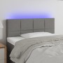 Kopfteil aus dunkelgrauem Stoff mit LED 100x5x78/88 cm von vidaXL, Kopf- und Fußteile - Ref: Foro24-3121603, Preis: 53,46 €, ...